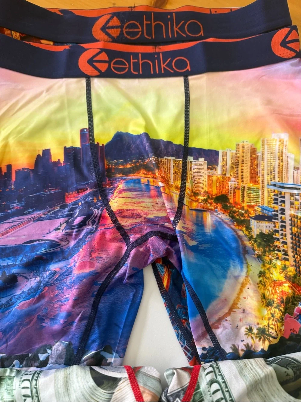 Lot of 5 Ethika boxer briefs in medium